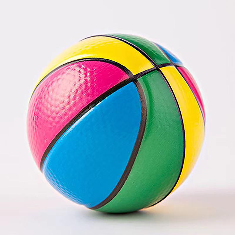 12cm Mini PVC Volleyball for Outdoor Beach & Baby Grip Training - Inflatable Water Play Toy