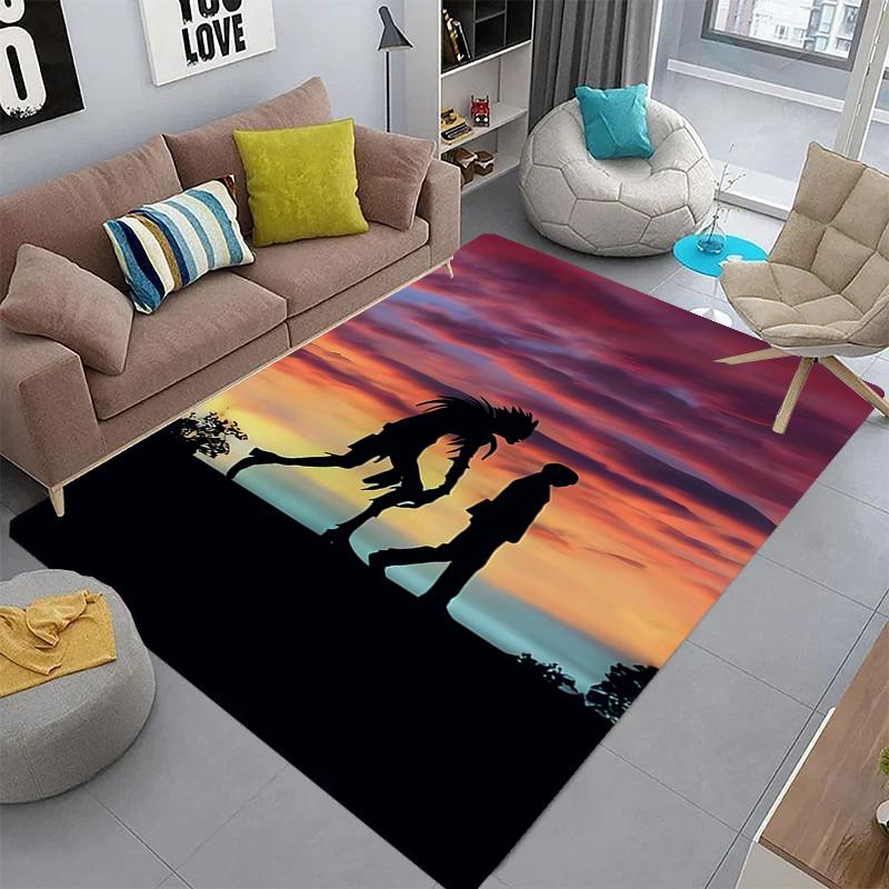Silent Walk Sunset carpet Living room and bedroom mats Suitable for all seasons Protective pad Room Dormitory decoration