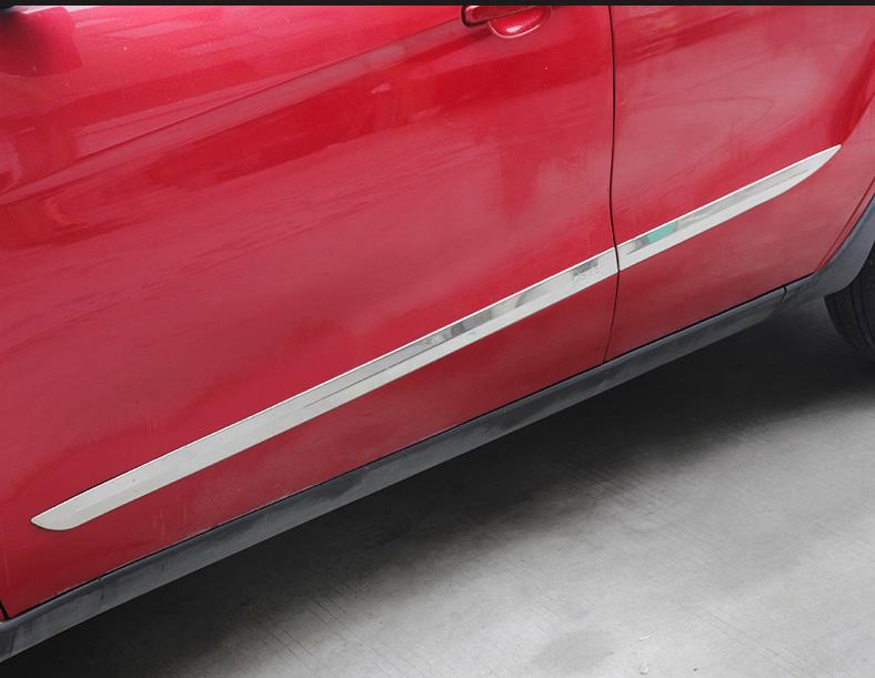 For Changan CS35 Car Styling Accessories Stainless Steel Decorative Strip Door Waist Line Anti-collision Door Edge Bright Strip