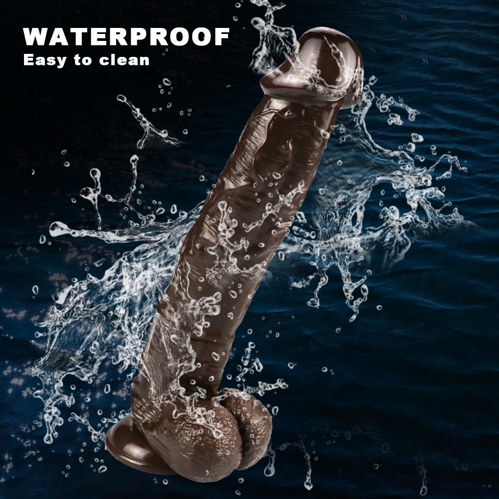 Brown Realistic Dildo with Powerful Suction Cup Female Masturbator Sex Shop Big Penis G-spot Adult Products Sex Toys for Women