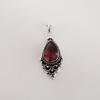 Rhodolite Gemstone 925 Sterling Silver Jewelry Designer Women Pendant 1.5" For Engagement Gift PP-70-9