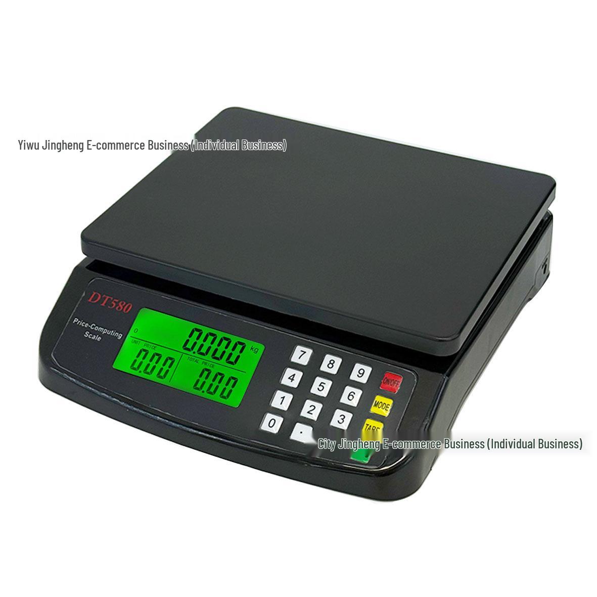 

Портативні малі комерційні кухонні ваги (Модель 580)