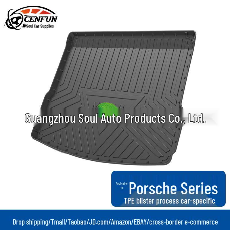 Waterproof Trunk Mat for Porsche Cayenne, Macan, and Panamera