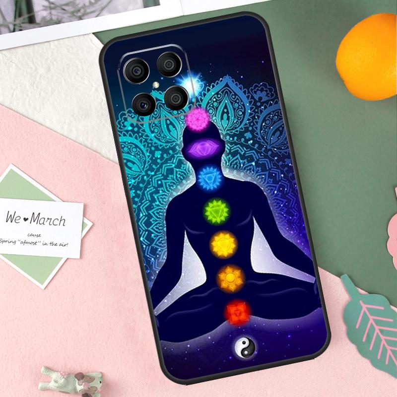 Mandala Chakra Insist Yoga Hülle Für Honor X9b X8b X9a X8a X8 X9 X9c 50 70 90 Lite Honor 200 Pro Magic 7 5 6 Lite Abdeckung