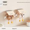 Wall-Mounted Multifunctional Storage Box for Scallions, Ginger, Garlic, and Coffee Capsules - Punch-Free Organizer Basket