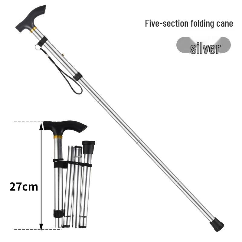 Ultraleichter Faltbarer Teleskop-Wanderstock für Bergsteigen [Neues Modell]