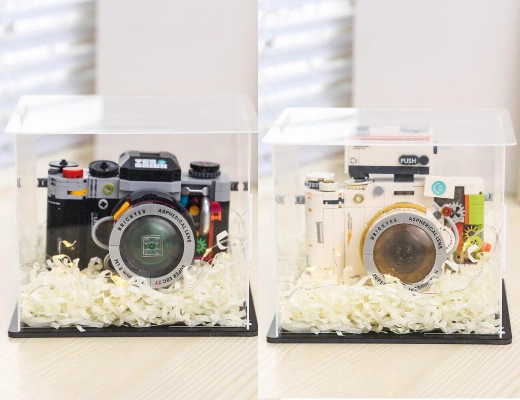 2026 Retro Camera Building Blocks: DSLR Toy for Girls