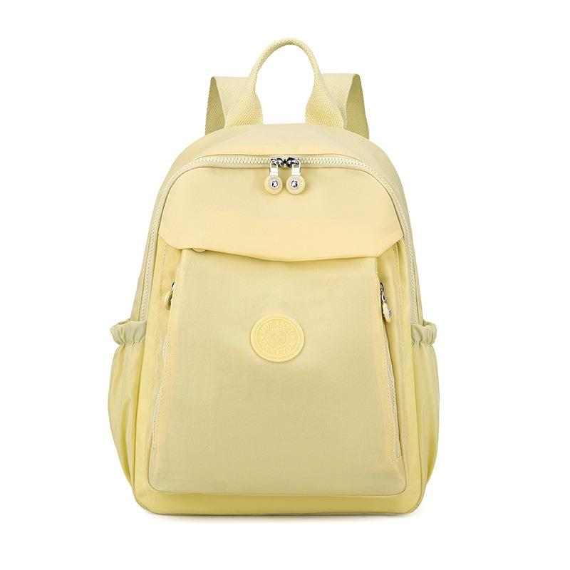 Commuter Simple Backpack New Large-capacity Casual Nylon Fashion Schoolbag Lightweight Personalized Backpack