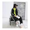 [D.IIZOO] Korean Style Jersey Top and Bottom Set, Women's Sweatshirt, 2-Piece Setup, Hoodie, Activewear, Casual, Sports, Loungewear, Loose, Large