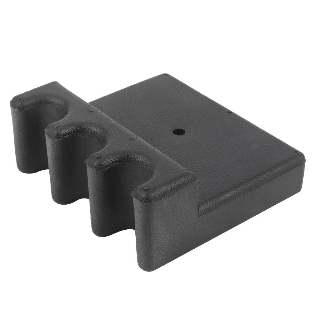 Schwarzer Pool Queue Halter Gewichteter Sockel Queue Rack Billard Zubehör Billard Queue Halter Billardtisch