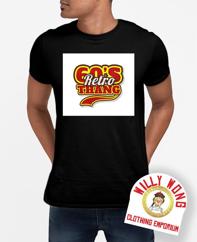 

60s Retro Thang T-Shirt Geek Nerd Tee Classic Gift Movie Men Music Hippy Free Unisex T-Shirt M