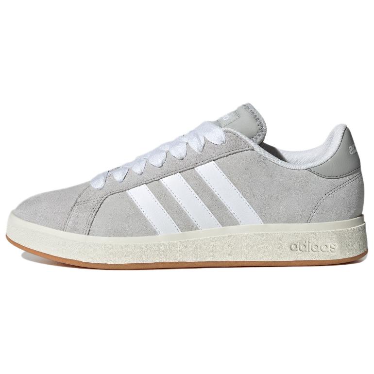 Adidas Grand Court Base 00s Grey White Gum Unisex Sneakers Grey-Two Cloud-White IH6185