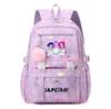 Anime K-Pop K-Pop Demon Hunters Printed Backpack Schoolbag for Teenager Student Girl Boy Bookbag Large Capacity Waterproof Travel Bag Gift Mochila