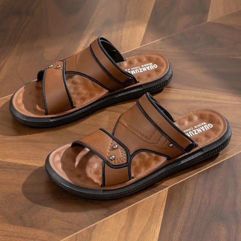 Casual Male Shoe Non Slip and Waterproof Breathable Men's Sandal New Summer Low Price Design 2024 Clearance Sale Luxury Designer