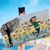 Gaston Lagaffe Beach Towel For Kids Bath Pool Vacation Gift Picnic Party Gift