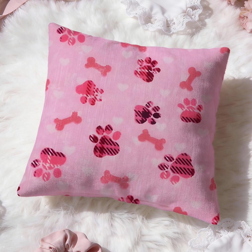 Cute Texture Cushion Cover Premium Comfort Reversible Pillow Cove Two in One Design for Any Room Car Interior