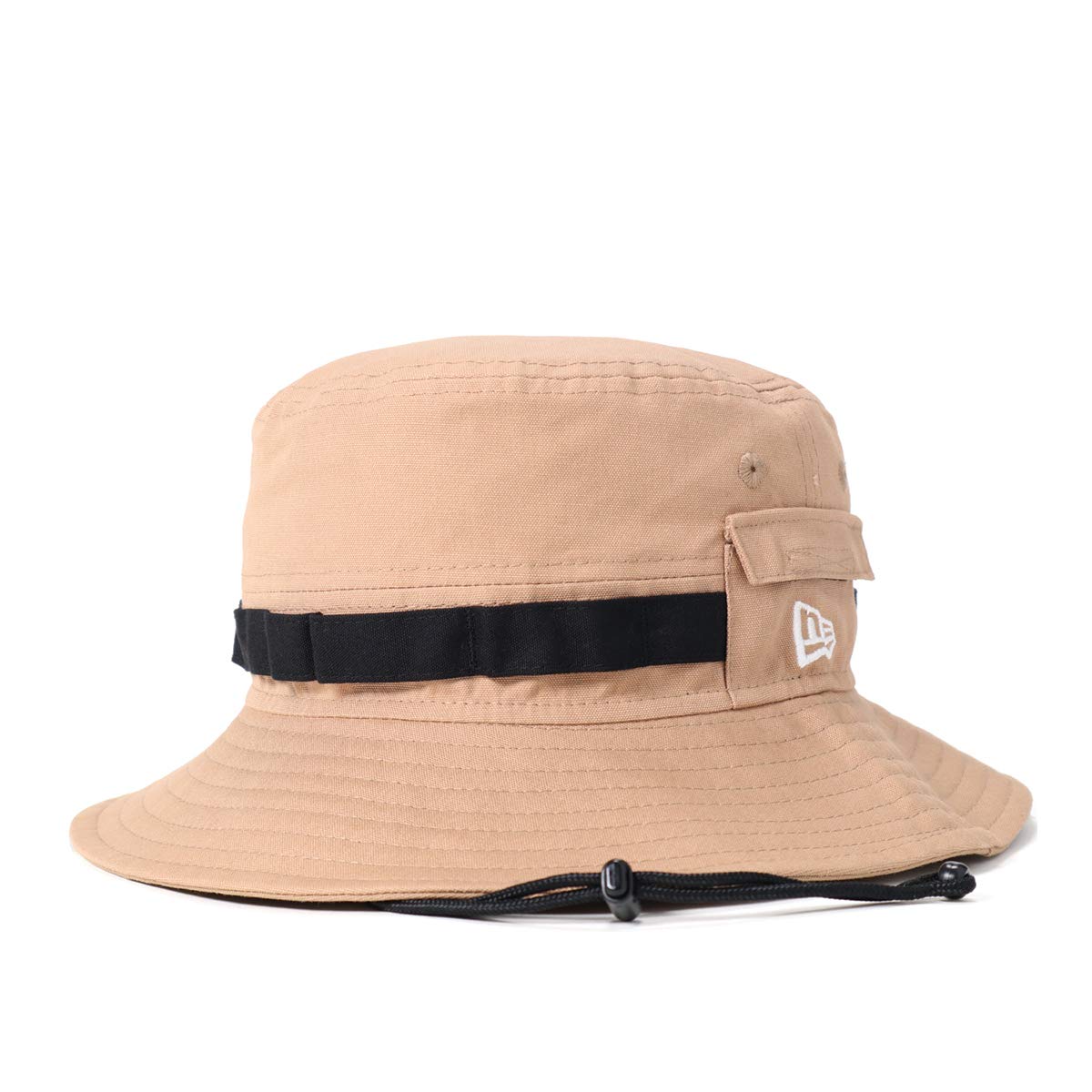

Шляпа New Era Adventure Canvas Размеры 59см, Бежевый/Черный, M/L, Прибл.