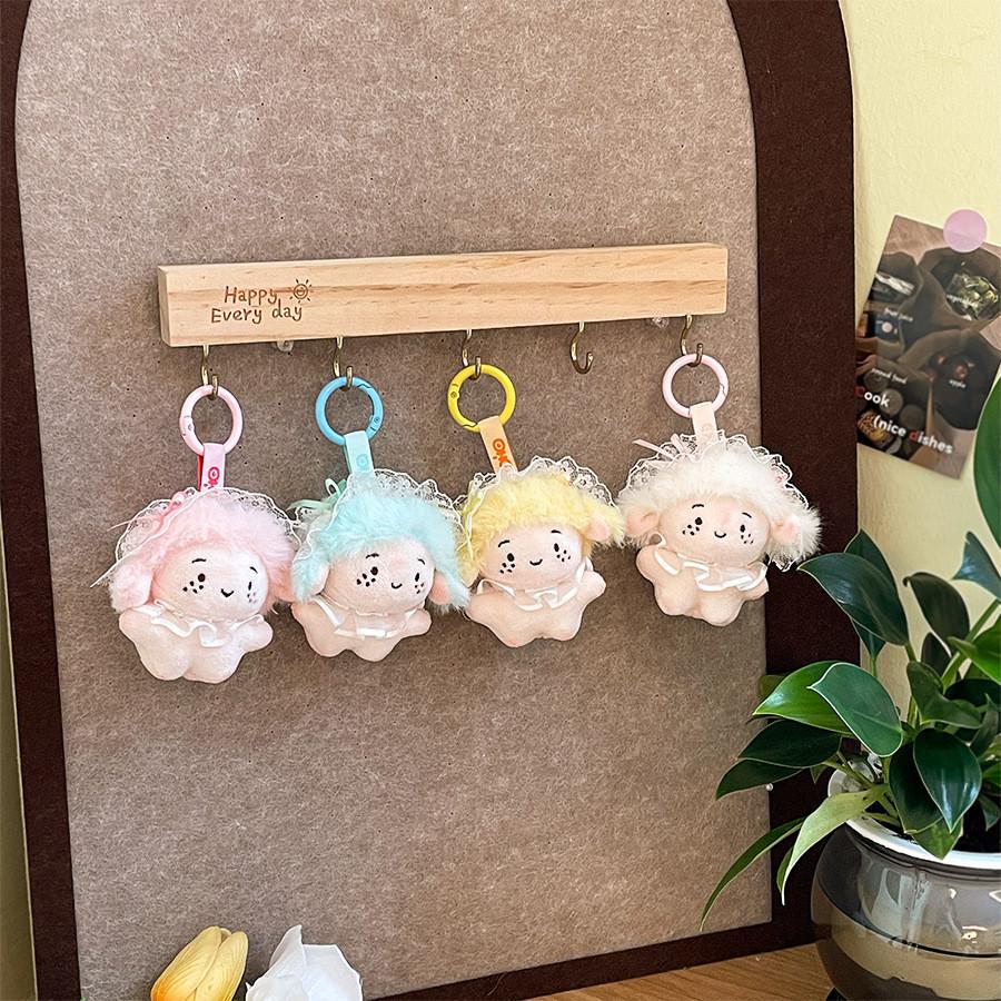Cute Plush Baby Doll Keychain With Short Pile Plush For Backpack Decor And Gift For All Ages