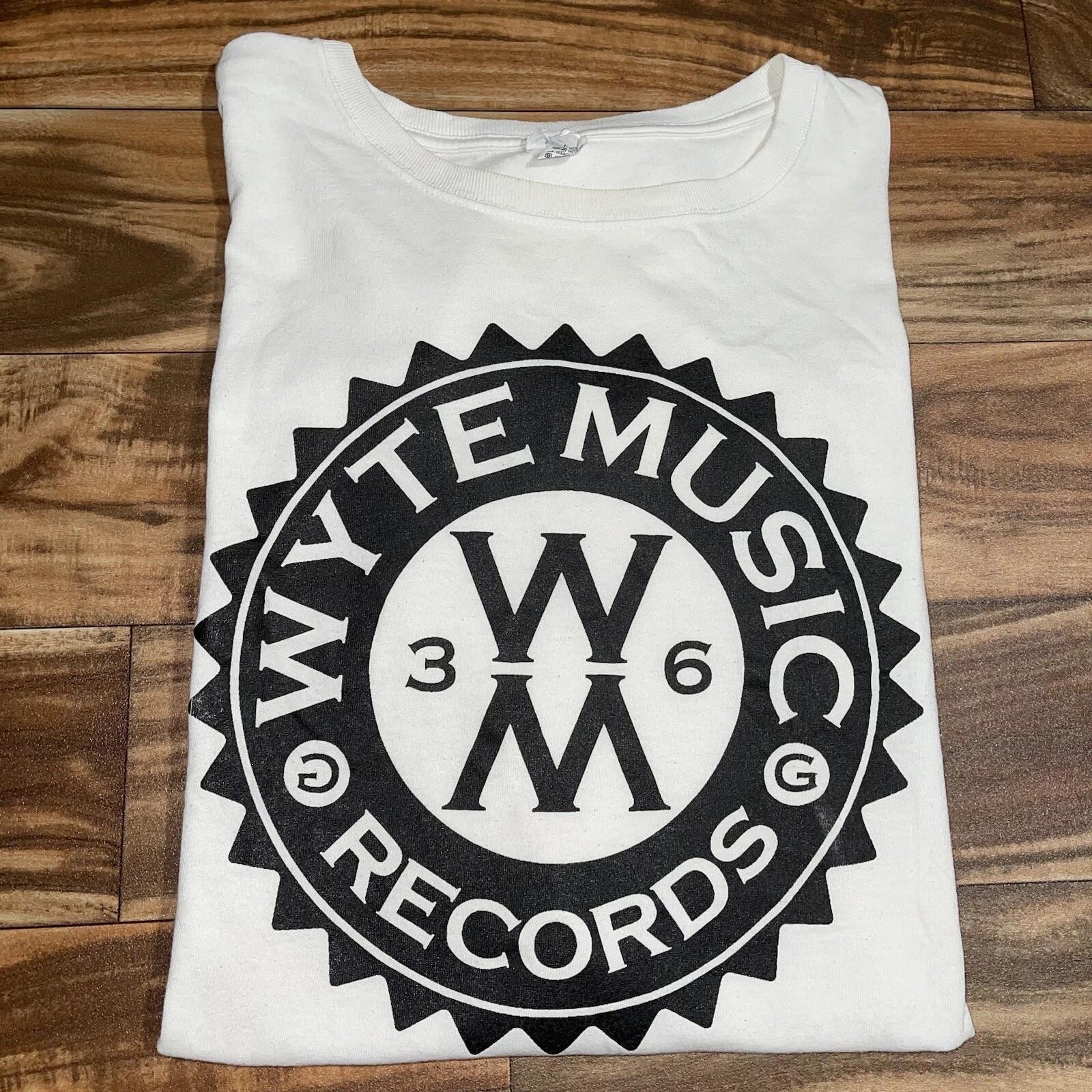 Винтажная Музыкальная Запись Lil Wyte Three Six 3 6 Mafia Рэп Футболка РЕДКАЯ Размер 3XL M