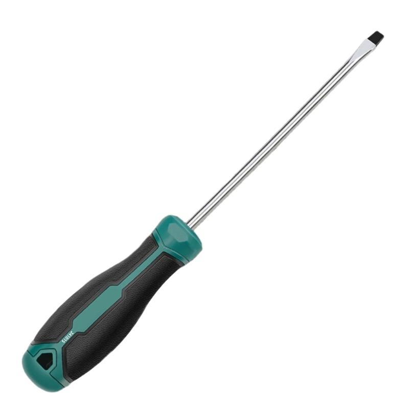 Tip Screwdriver 6mm Crosses/Flat Professional Cushion Grip for Hand Making Home Mechanical Repair Project