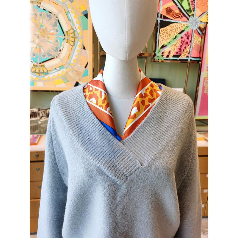 Aurora Hangzhou Silk Square Scarf