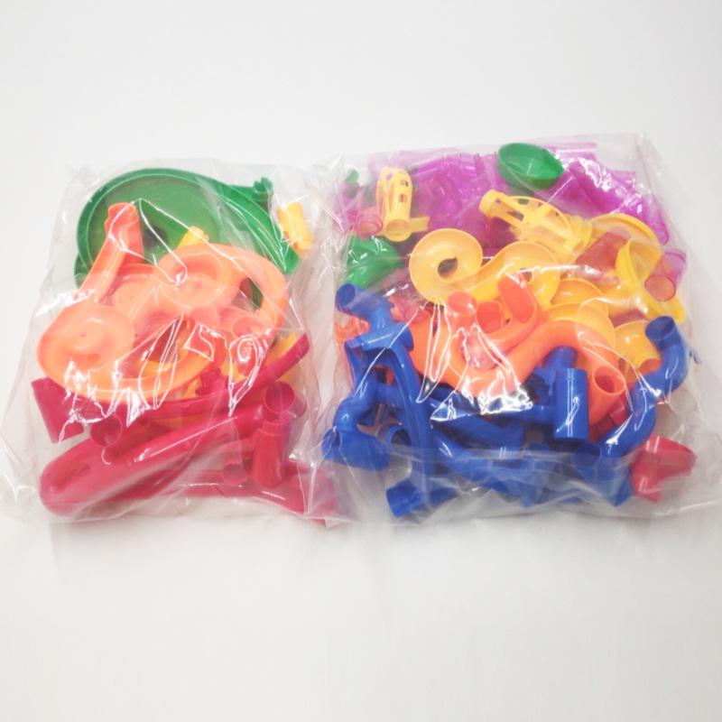 Early Childhood Maze Ball Track & Building Blocks Toy Set