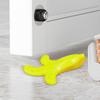 Cute Door Stop Banana Peel Shaped Safety Stopper Quiet Shock-Absorbing Wedges Cushion For Home Hotel Bathroom Patio Garage Wall