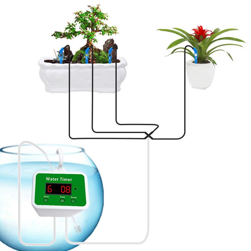 Smart Drip Irrigation Timer for Home Plants and Bonsai