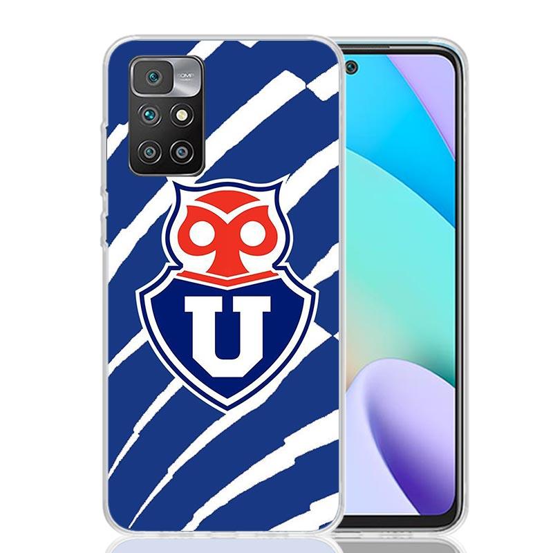 De Chile U-University Logo Phone Case For Xiaomi Redmi 13C 14C 12C 13 12 10C 10A 10 9C 9A 9T 9 8A 8 7A 7 6A 6 Pro K80 K70 K60 K4