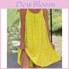 Summer Girl Dress With Watermark Print And Loose Fit For Casual Wear
