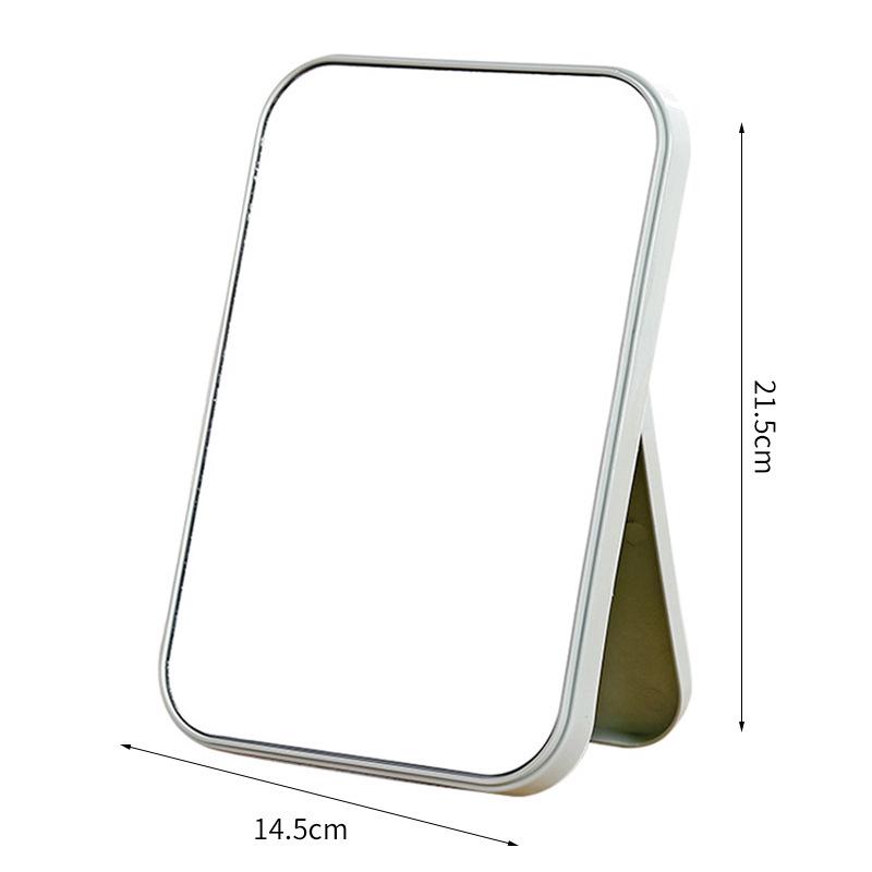 HD Square Folding Portable Makeup Mirror - Minimalist and Elegant Design