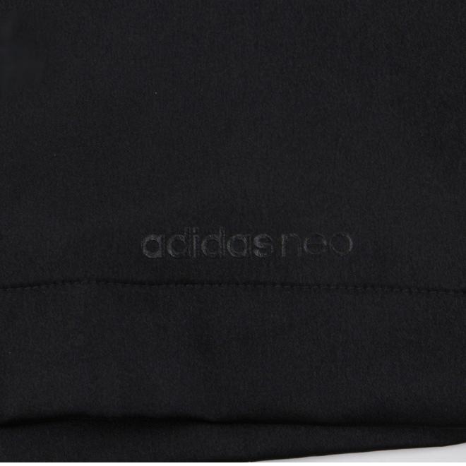 adidas Neo Fake Zweiteiliges Kurzarm Freizeit Sportkleid Damen Kleider Schwarz CZ1700
