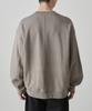 MUSINSA STANDARD Flat Terry Raw Edge Cutting Oversized Sweatshirt [Dusty Beige]