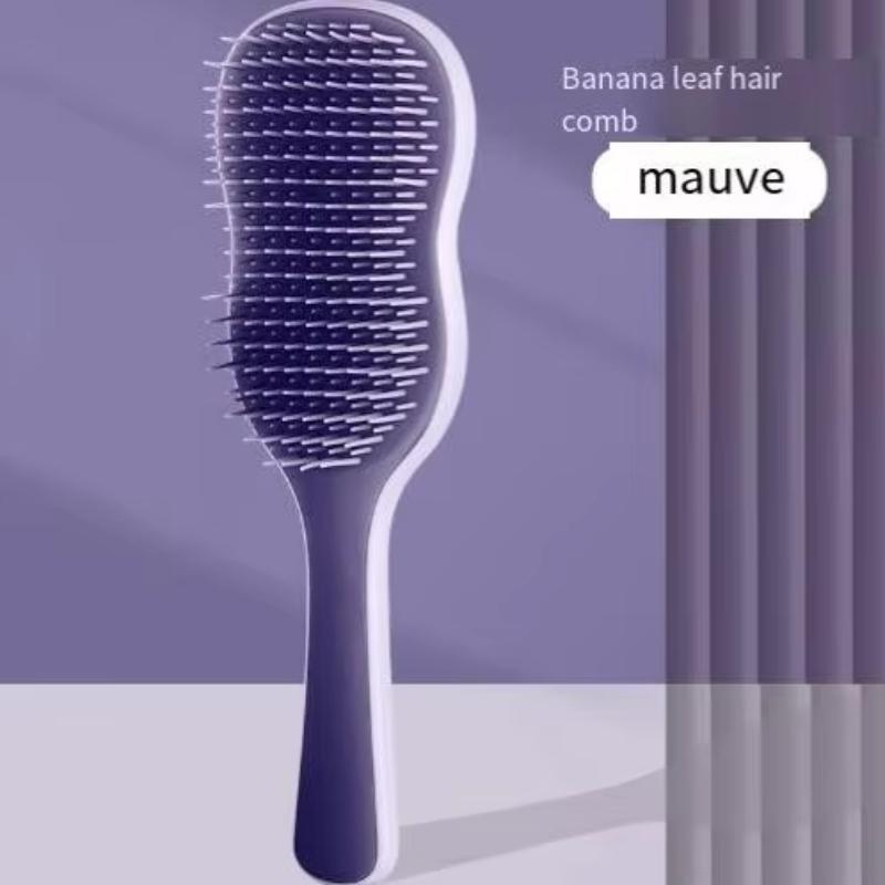 Naturally Curly Ultimate Detangling Brush Plastic Handle Comb For Home Use For Dry Wet Hair