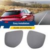 Pair of Rearview Mirror Lenses for 2015-2019 Opel Vauxhall Astra K