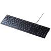 Sanwa Supply Kabelová tenká klávesnice USB připojení Japonské rozvržení 112 kláves Pantograf černá SKB-SL33BK