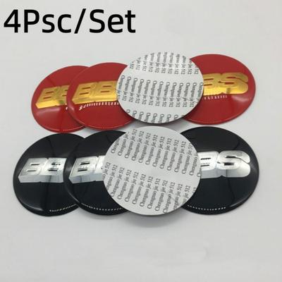4Pcs Car Wheel Center Sticker Hub Caps Cover Emblem Badge Decals Car Accessories