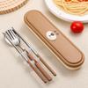 Cartoon Portable 316 Stainless Steel Cutlery Set