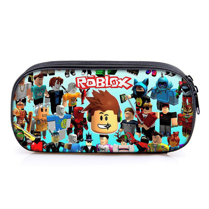 Colorful Roblox Pencil Case For Kids And Students With Multiple Compartments