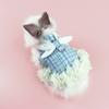 Pet Rabbit Dress Breathable Small Animal Harness Vest and Leash Set Escape Proof Cute Costume for Small Hedgehog Hamster