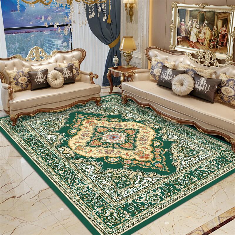 Artistic Retro Carpet for Home Bedroom Living Room Sofa Coffee Table Mat