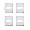 Zinc Alloy Car Door Lock Buckle Cover Protective Covers For MINI JCW Cabrio Cooper Countryman Aceman Clubman Coupe Paceman Uylez55