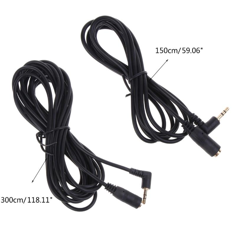 2,5mm AUX-Kabel Klinke Stecker auf Buchse Audiokabel 2,5mm Lautsprecherkabel für Kopfhörer Audio Ersatzkabel Adapter