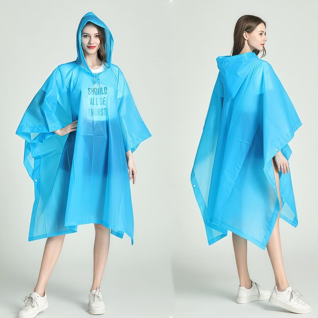 Source manufacturer, multi-colored cape, raincoat, leak-proof and rainstorm-proof, riding, hiking, climbing, multi-functional one-piece poncho