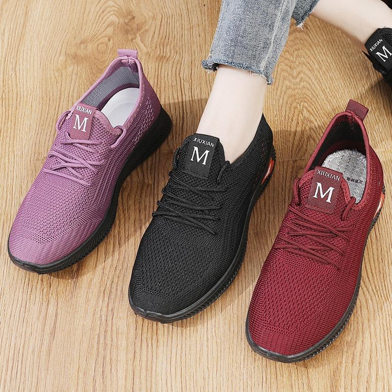 Schuhe für Damen, atmungsaktive und vielseitige Freizeitschuhe, Einzelschuh