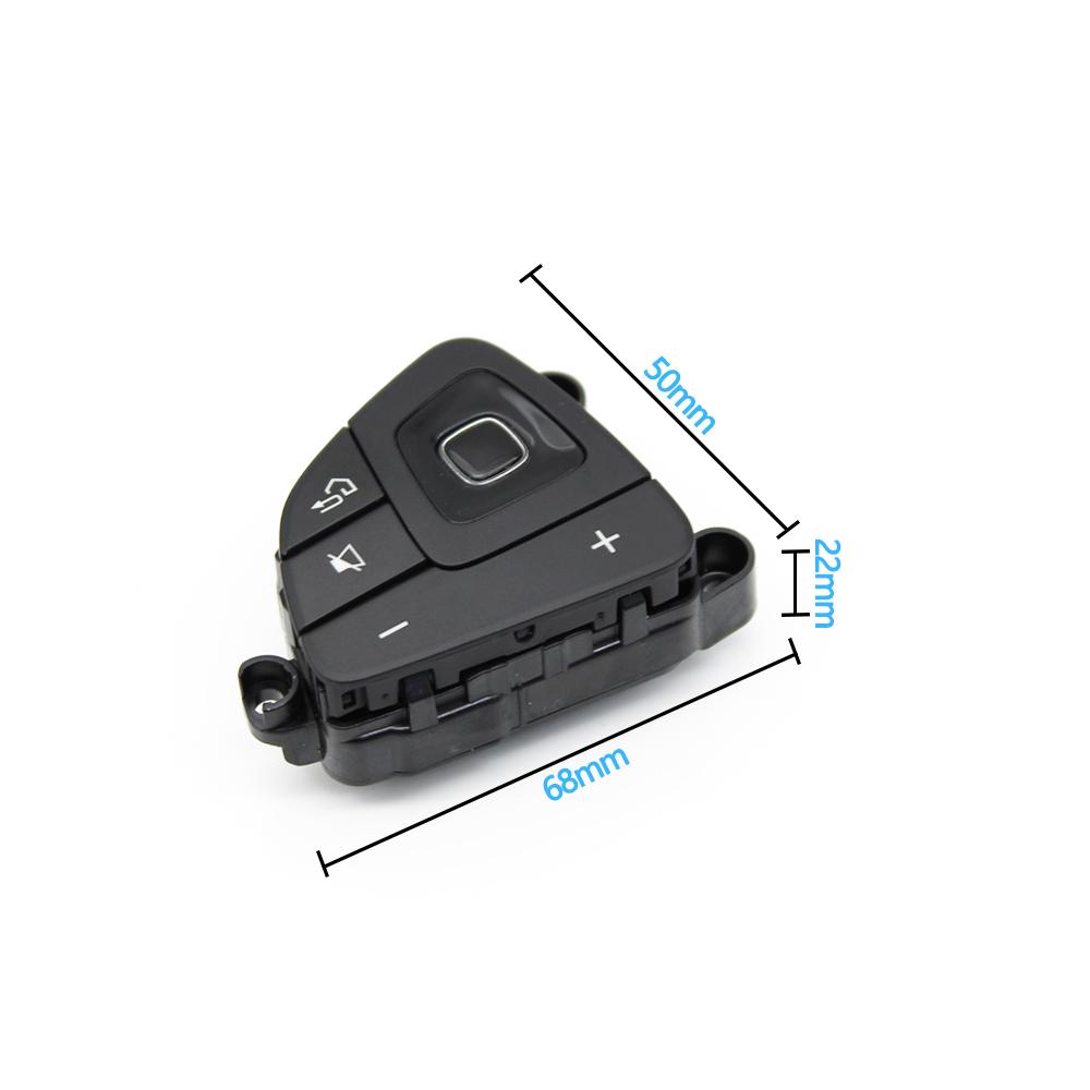 Botões Multifuncionais do Volante do Carro Botão Interruptor de Controle de Volume Montagem Para BENZ Classe E W213 W238 C238 2016 2017 2018