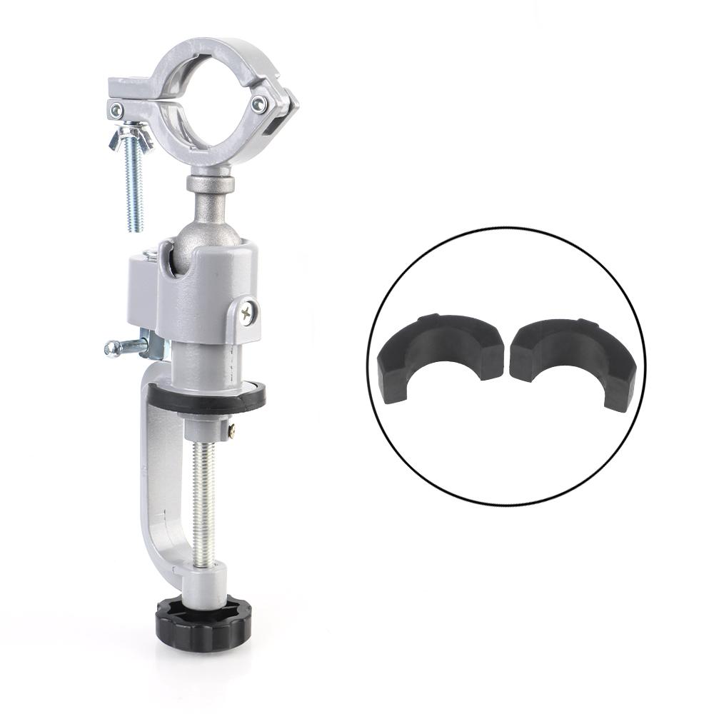 Stand Bench Vise Clamp Electric Drill Stand Holder Bracket Rotating Table Vise Swivel Multifunctional Used For Dremel Mini Drill Die Grinder