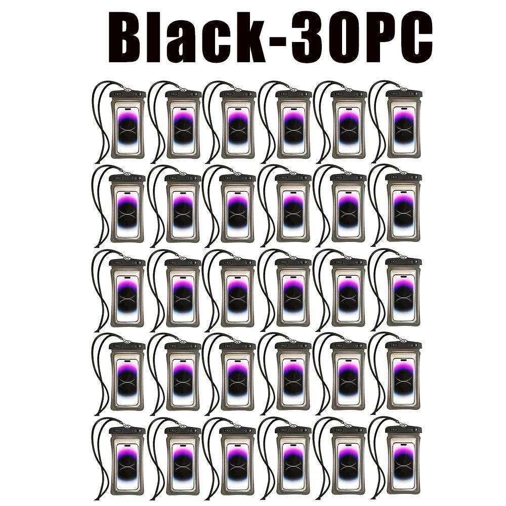 1-30PCS High Quality Universal Waterproof Smartphone Bag Phone Case Floating Waterproof Phone Pouch Bag for Diving Swimming