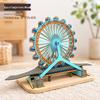 3D Wooden Puzzle Model Kit for Kids and Adults - Educational Brain Toy and Gift