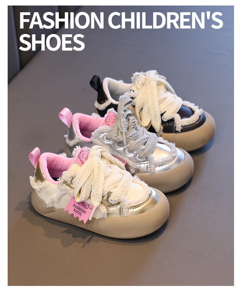 Mädchen Sportschuhe Frühjahr 2026 mit weicher Sohle – Modische Board Schuhe für Kinder & Schüler
